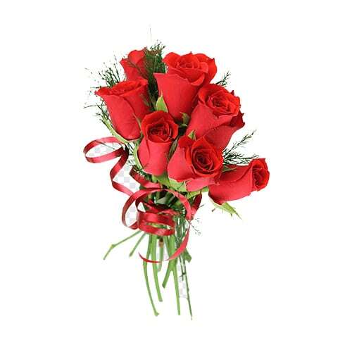8 Red Rose Ribbon Pack - Design Type: Floral / Modern / Classic