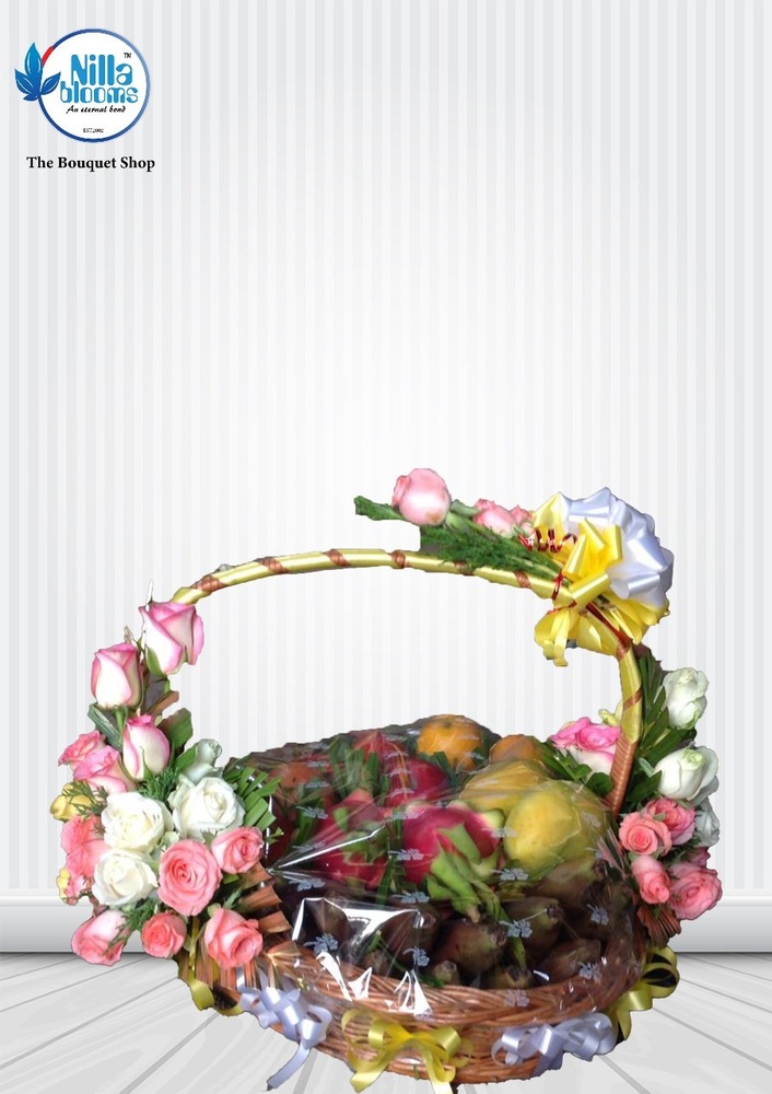 Fruit Basket For Functions - Color: Multi Colour