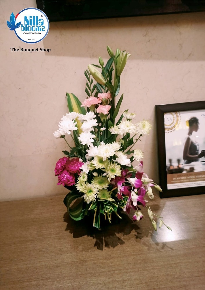Corporate Flower Arrangement Bouquet - Color: Multi Colour