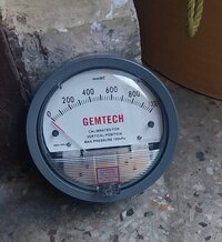 Gemtech Differential Pressure Gauge In Destoner Machines