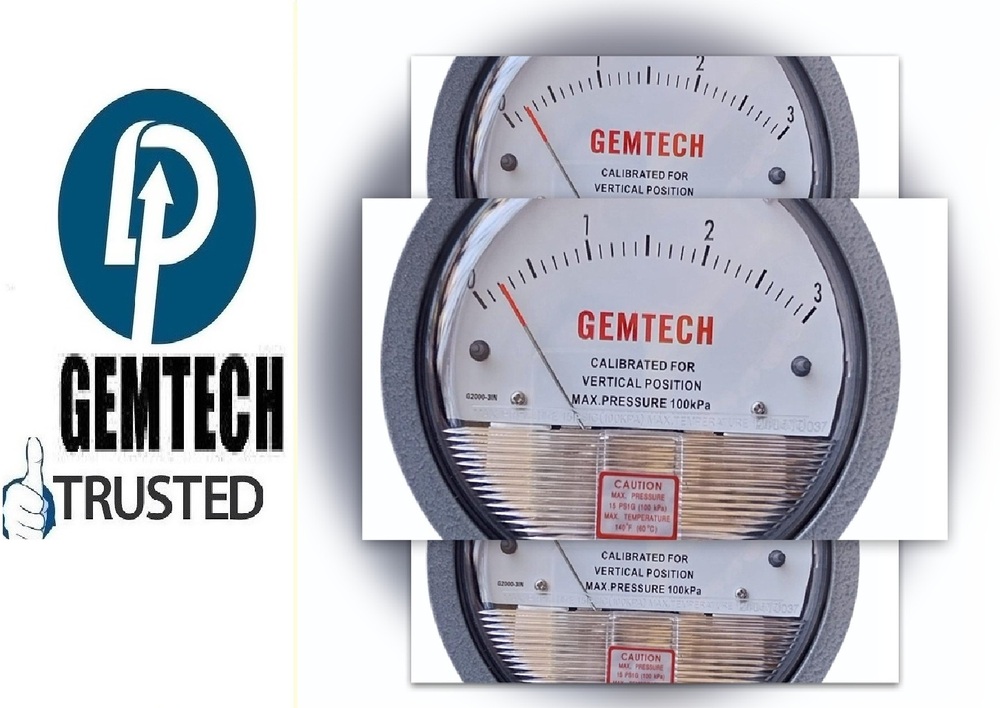 GEMTECH DIFFERENTIAL PRESSURE GAUGE For Barbil Industrial Estate Odisha