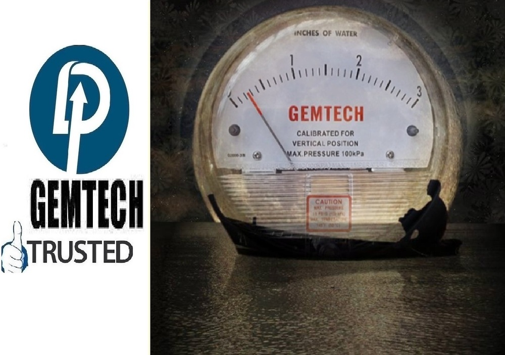 GEMTECH DIFFERENTIAL PRESSURE GAUGE For Barbil Industrial Estate Odisha