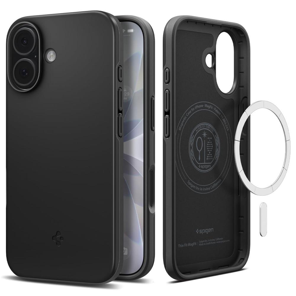 Spigen Thin Fit Case for iPhone 17 (Black)