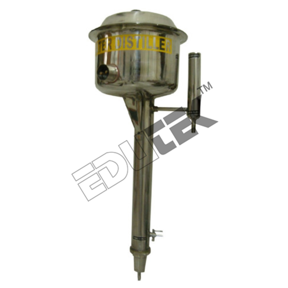 Distillation Stills Manasty Type Ethr-94a - Stainless Steel Wall Hanging Unit, 2 To 8 Litres Per Hour Capacity, Pyrogen-free Distilled Water Production