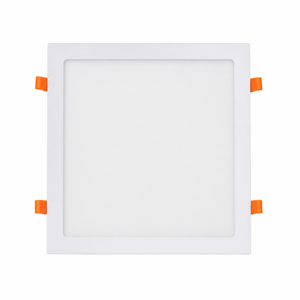 24W Slim Led Panel Ceiling Light - 11 inch Cut Out Size, Aluminium Housing (Square)