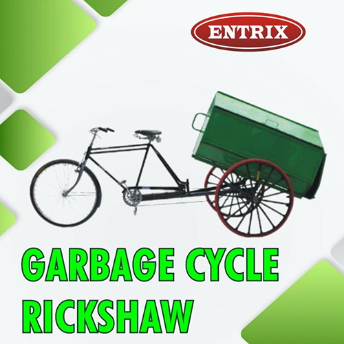Garbage Cycle Rickshaw - Gross Weight: 15 Kilograms