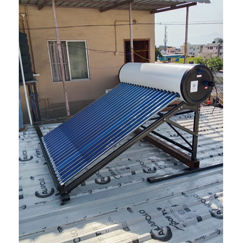 200 Lpd Solar Water Heater - Color: White And Blue