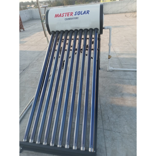 100 Lpd Solar Water Heater - Color: White And Blue