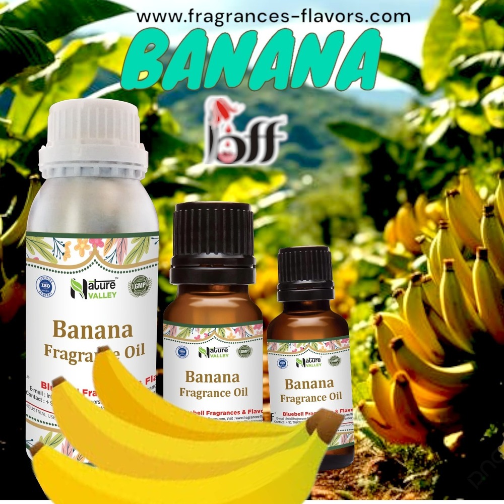 Banana Fragrance Oil - Suitable For: Daily Use