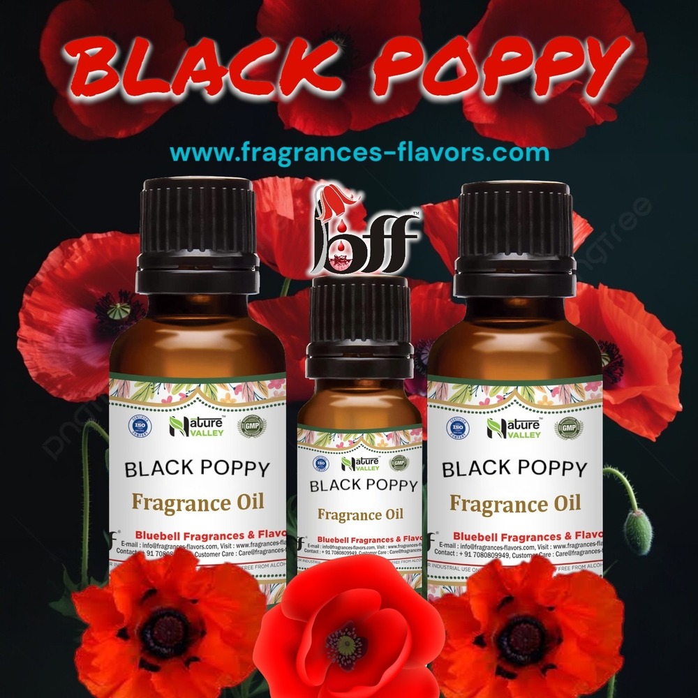 Black Poppy Fragrance Oil - Suitable For: Daily Use