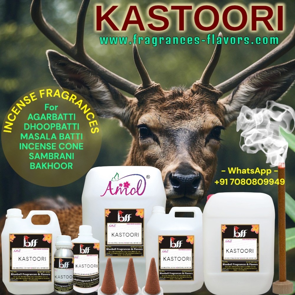 Kastoori Incense Fragrances - Perfume Type: Aroma Oil