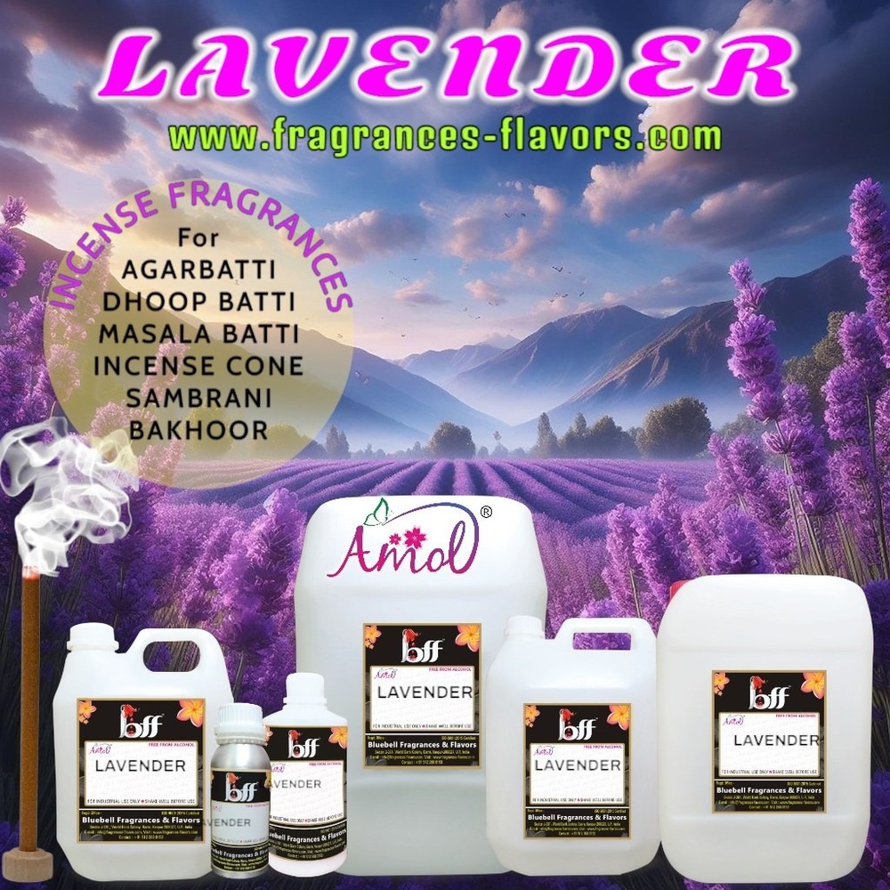 Lavender Incense Fragrances - Perfume Type: Aroma Oil