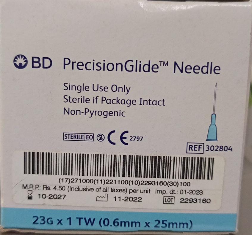 23G X 1 TW(0.6MMX25MM)