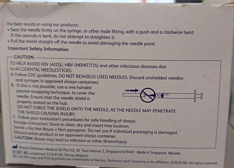 23G X 1 TW(0.6MMX25MM)