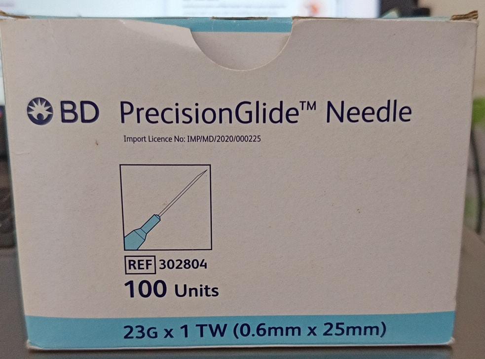 23G X 1 TW(0.6MMX25MM)