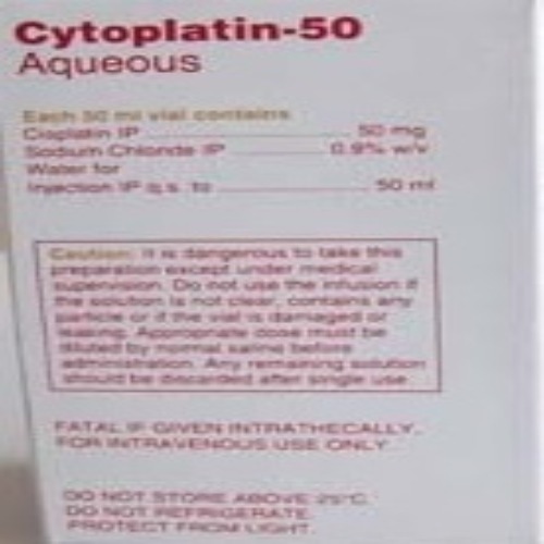 Cytoplatin 50 mg Injection