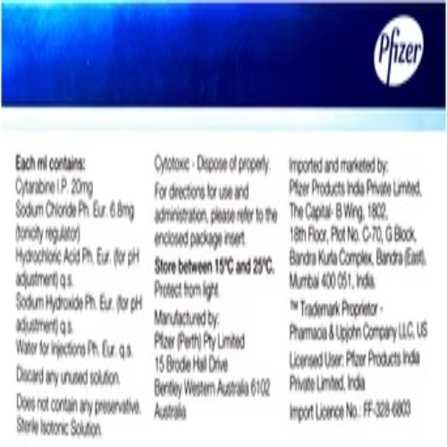 Cytosar 100 mg Injection