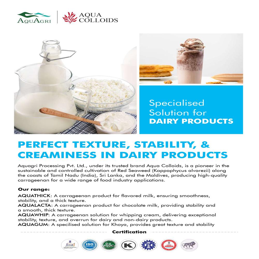 Carrageenan for Flavoured Milk & Chocolate Milk - AQUATHICK
