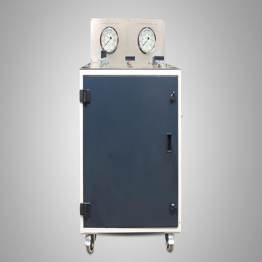 Needle Valve And Fitting Testing Unit - Color: Blue