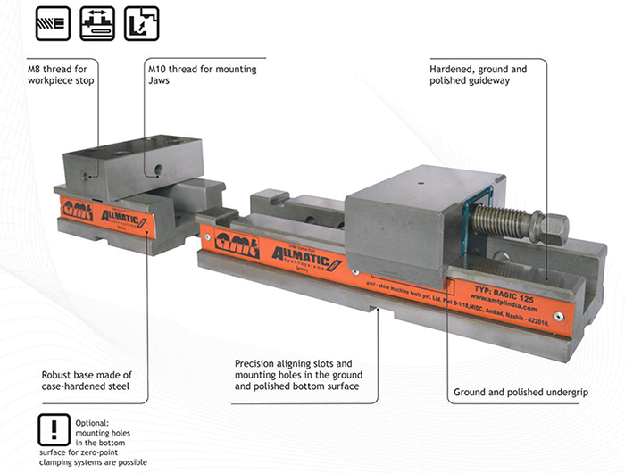 Combination 125 Precision Vice - Application: Industrial