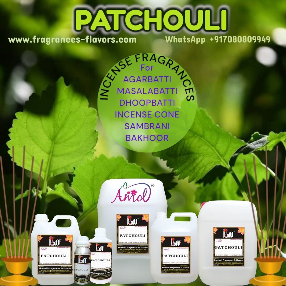 Patchouli Incense Fragrances - Application: Industrial