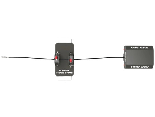 Rotating Hose Device - Color: Black