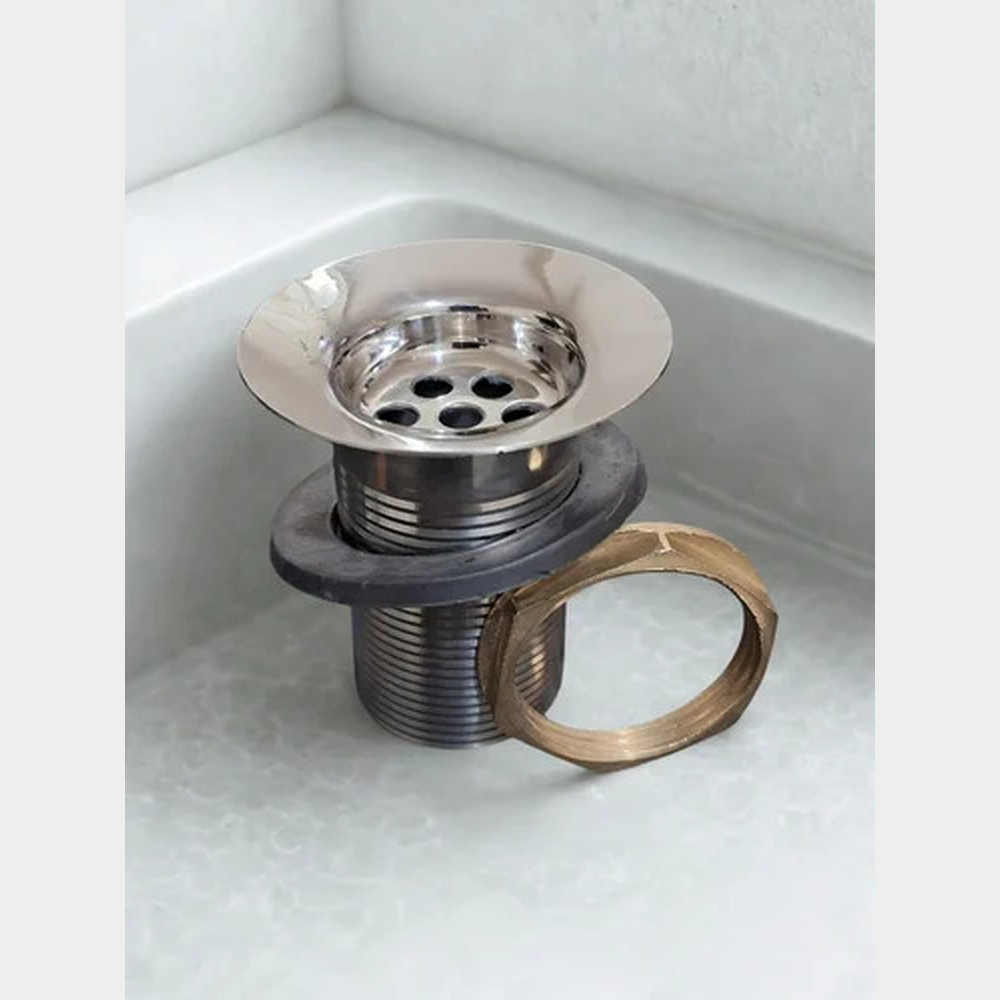 Ss Waste Coupling - Color: Sliver