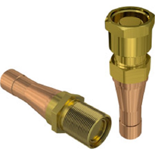 Flat Face Brass Quick Release Coupling - Application: Hydraulic Pipe