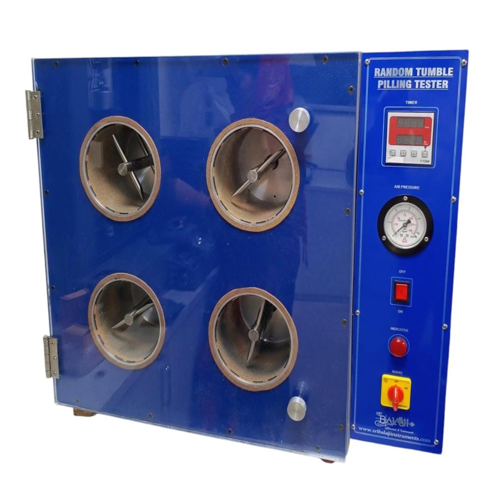 Random Tumble Pilling Tester - Color: Blue/grey