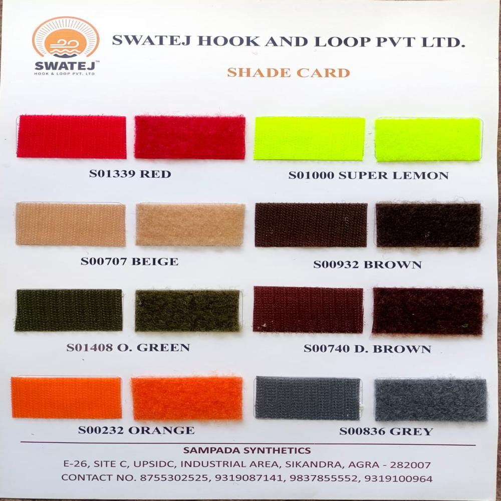 Hook And Loop - Color: Available In Coloured Also