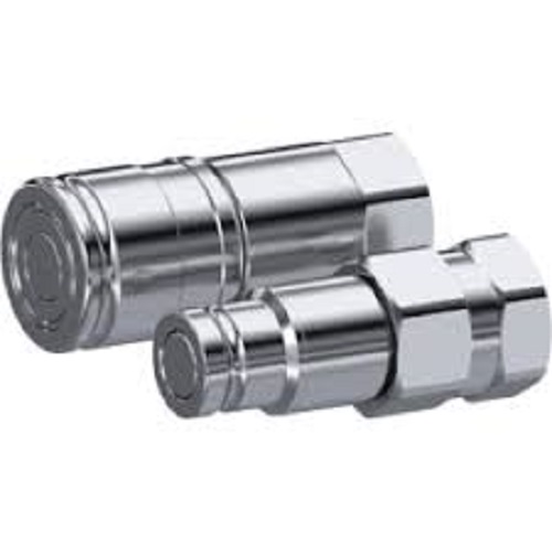 Flat Face Steel Quick Release Coupling - Application: Pneumatic Connections