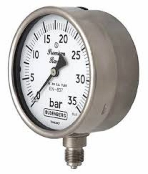 Stainless Steel Aisi 316 Pressure Gauge - Material: Brass