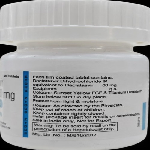 Dacihep 60 mg Tablet