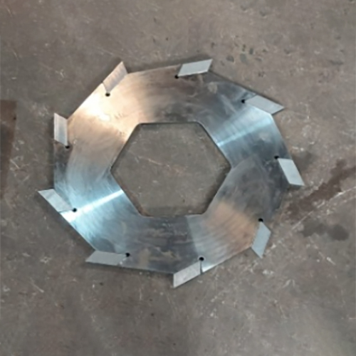 Shredding Blade With Inserts