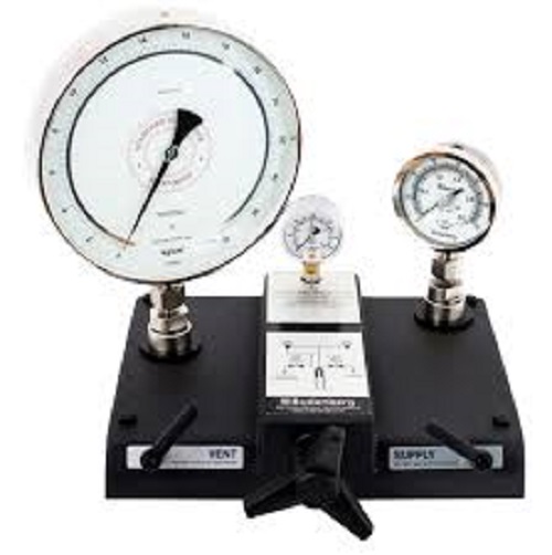 Master Test Pressure Gauge - Color: Steel