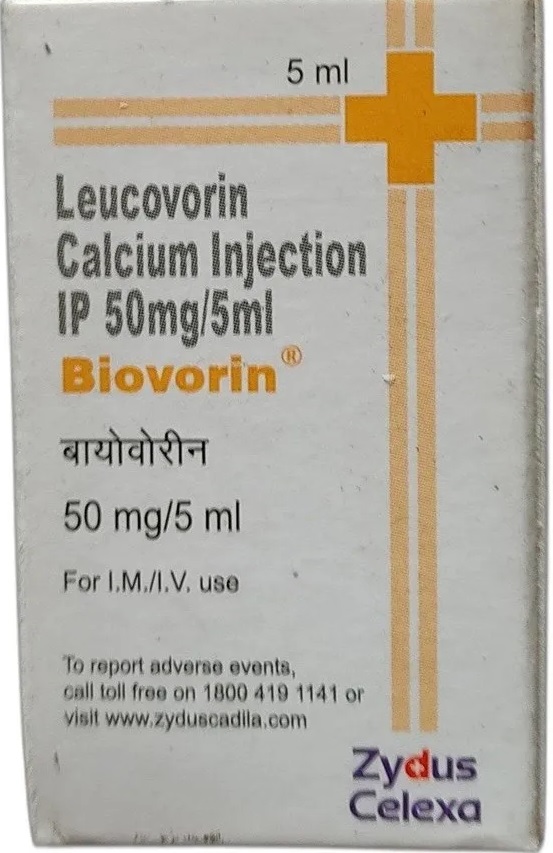 Biovorin 50 mg Injection