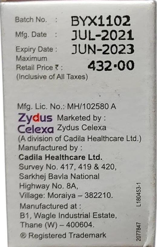 Biovorin 50 mg Injection