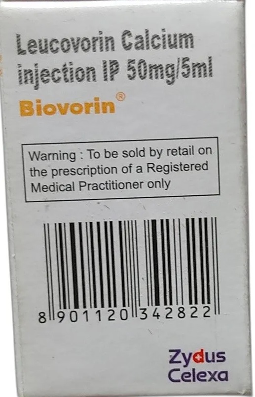 Biovorin 50 mg Injection