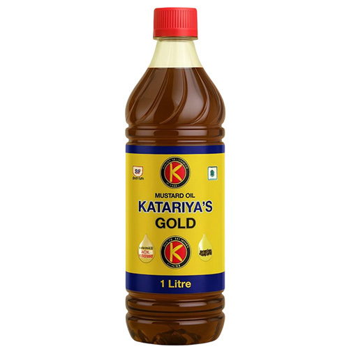 1 Litre Mustard Oil - Cultivation Type: Organic
