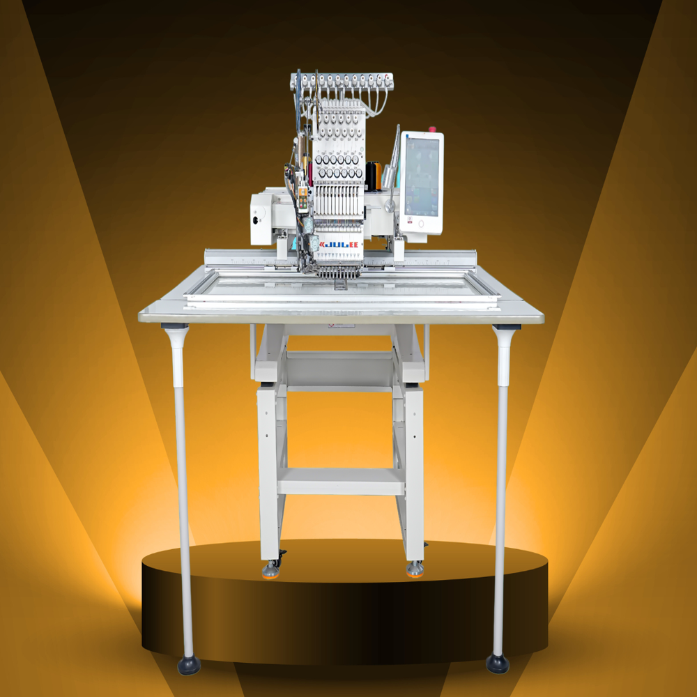 Single Head Embroidery Machine Base Jl2048 With Bead Device - Brand Name: Julee