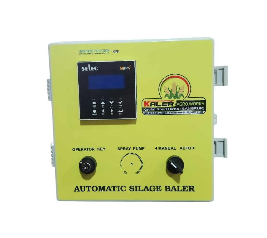 Automatic Silage Baler Controller - Color: Green