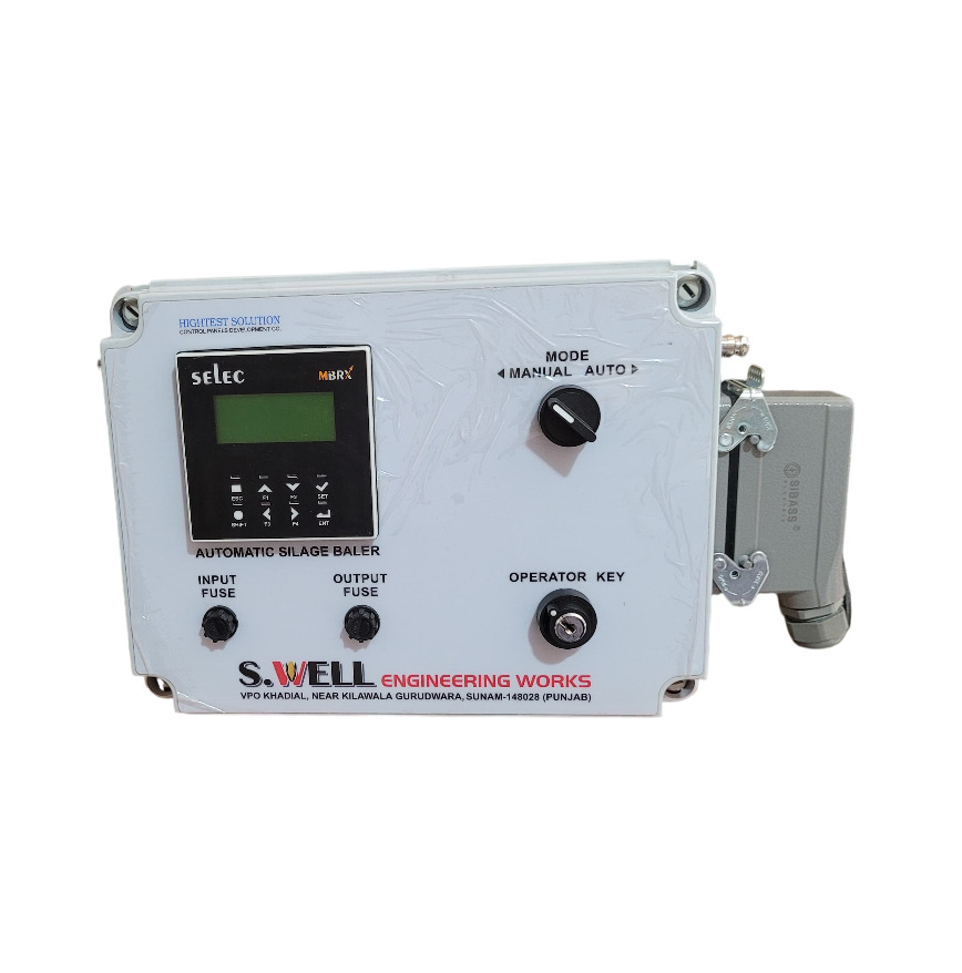Automatic Silage Baler Controller - Color: Green