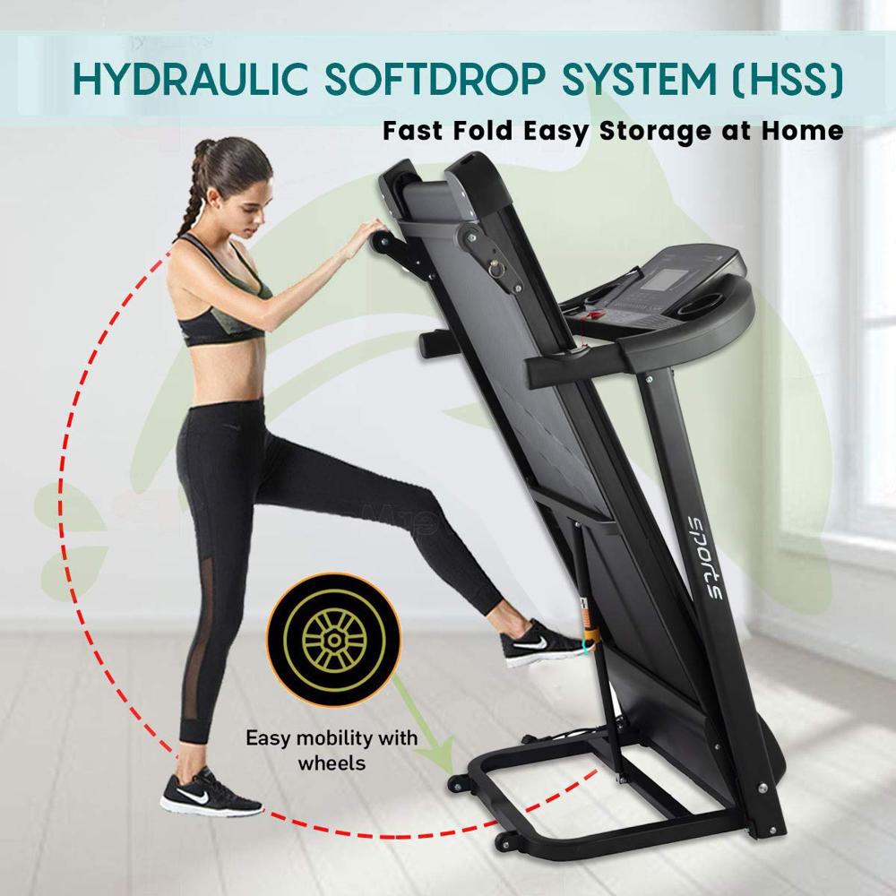 Motorized Treadmill - Power Source: Electric Cable