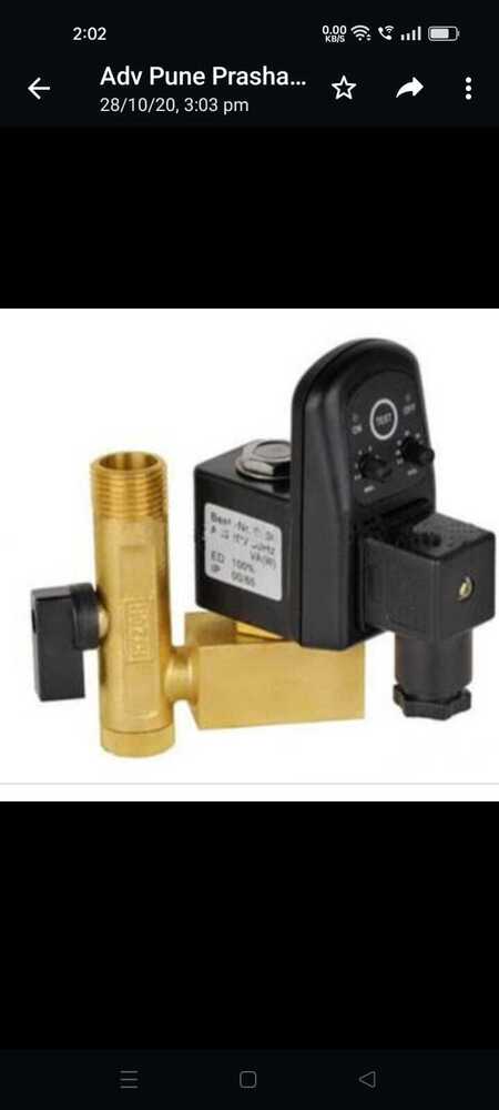 Auto Drain Valves Manufacturer In Jaipur - Color: Golden