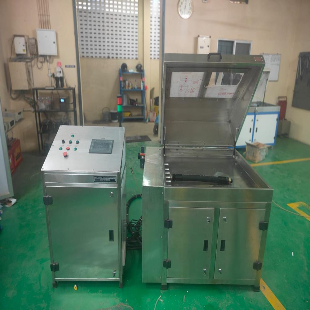 Industrial High Pressure Testing Unit - Color: Steel
