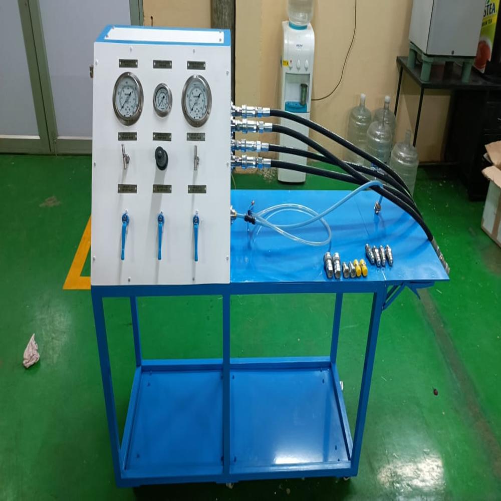 Industrial High Pressure Testing Unit - Color: Steel