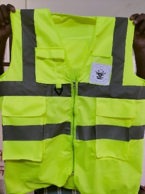 Officer Reflective Safety Jacket