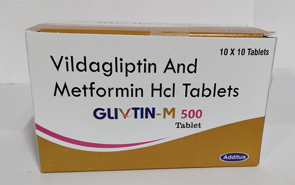 Vildagliptin Acid Metformin HCL Tablets
