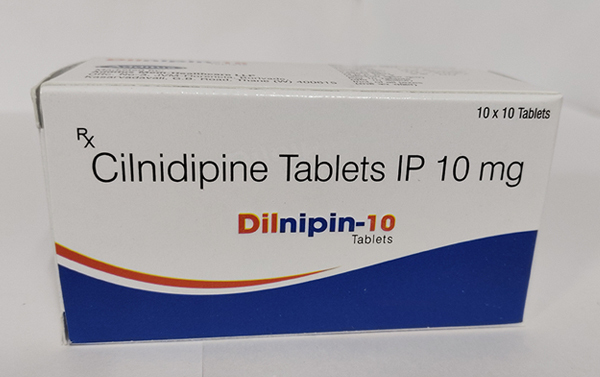 10MG Cilnidipine Tablets IP