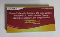 Omega 3 Fatty Acid Co Enzyme Q10 Mixed Carotene Wheat Germ Oil Calcium Ascorbate Piperine Vitamin B12 Selenium And Zinc Soft Gel Capsules